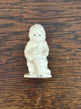 Vtg Dept 56 Miniature Snowbabies Figure Finding Fallen Stars Pewter Replacement